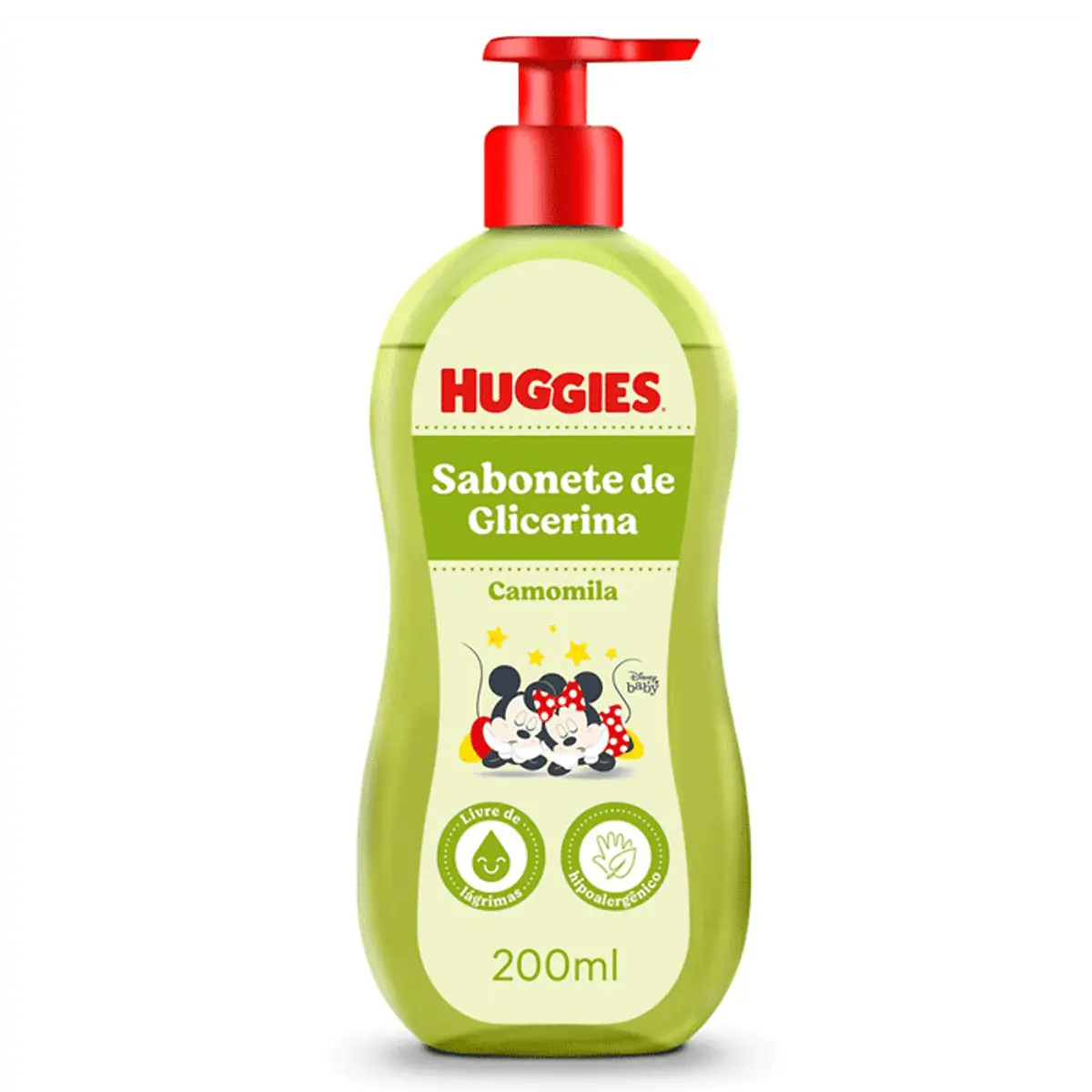 Sabonete Líquido Huggies Camomila para Recém-Nascidos 200ml