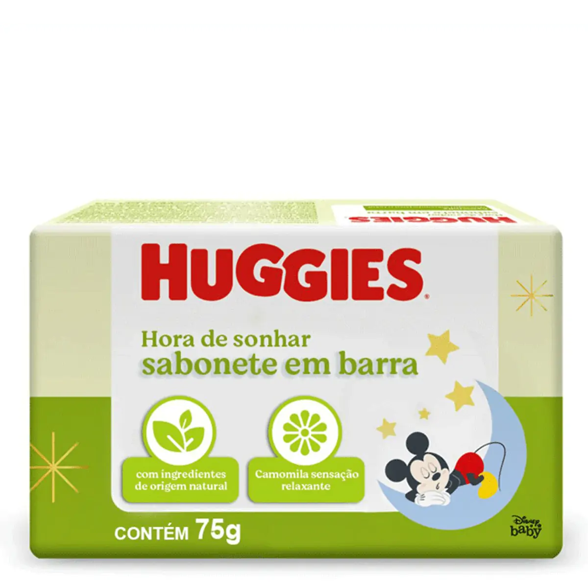 Sabonete em Barra Huggies Hora de Sonhar para bebê 75g