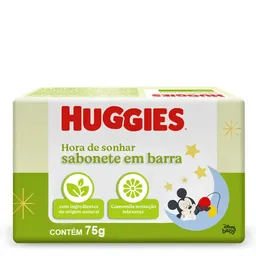 Sabonete em Barra Huggies Hora de Sonhar para bebê 75g