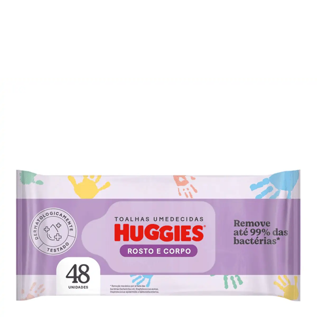 Lenço Umedecido Huggies Rosto e Corpo 48 Unidades