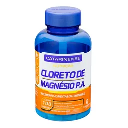 Suplemento Mineral Cloreto De Magnésio PA Catarinense 100 comprimidos