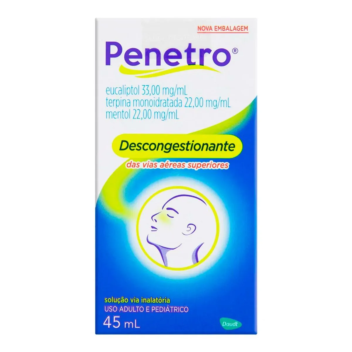 Descongestionante Penetro 33mg/ml + 22mg/ml + 22mg/ml 45ml