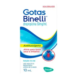 Antitussígeno Gotas Binelli 30mg/ml 10ml