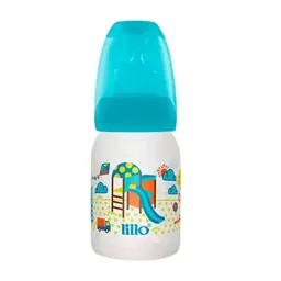 Mamadeira Divertida Fluxo Lento 0m+ 120ml Azul - Lillo