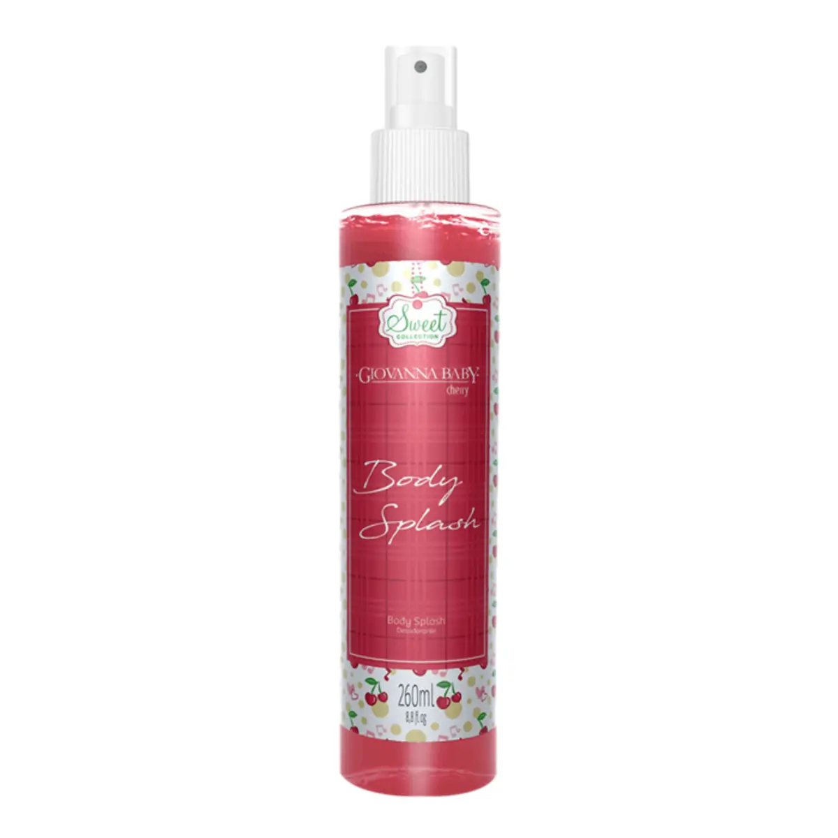Body Splash Cherry Giovanna Baby Sweet Collection 260ml Spray