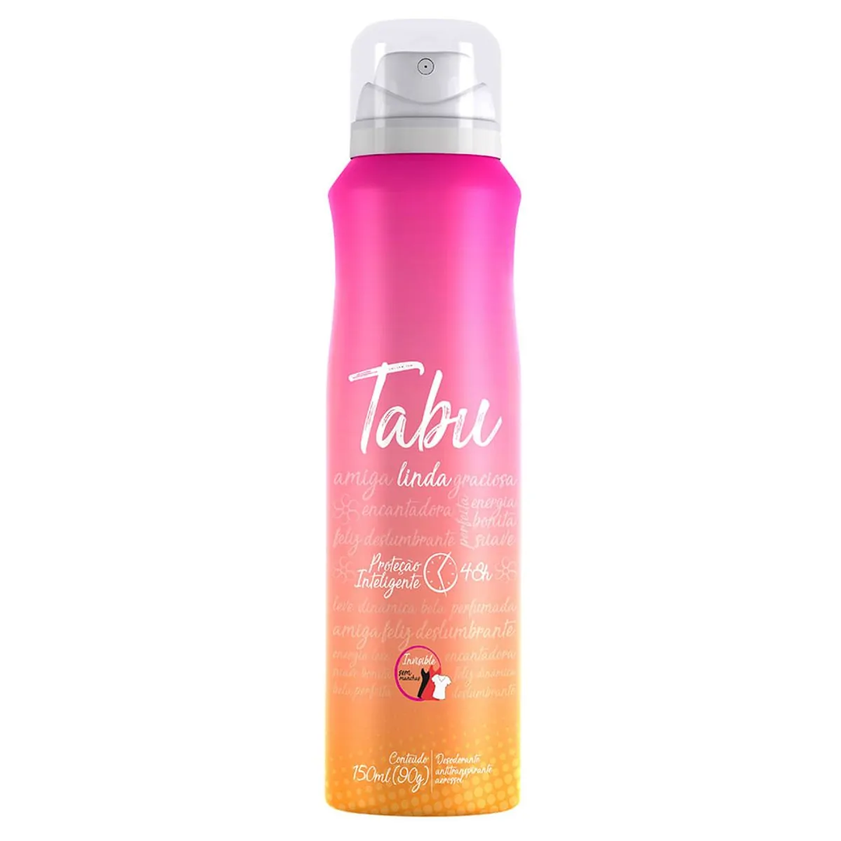Desodorante Aerosol Antitranspirante Tabu Linda 150Ml