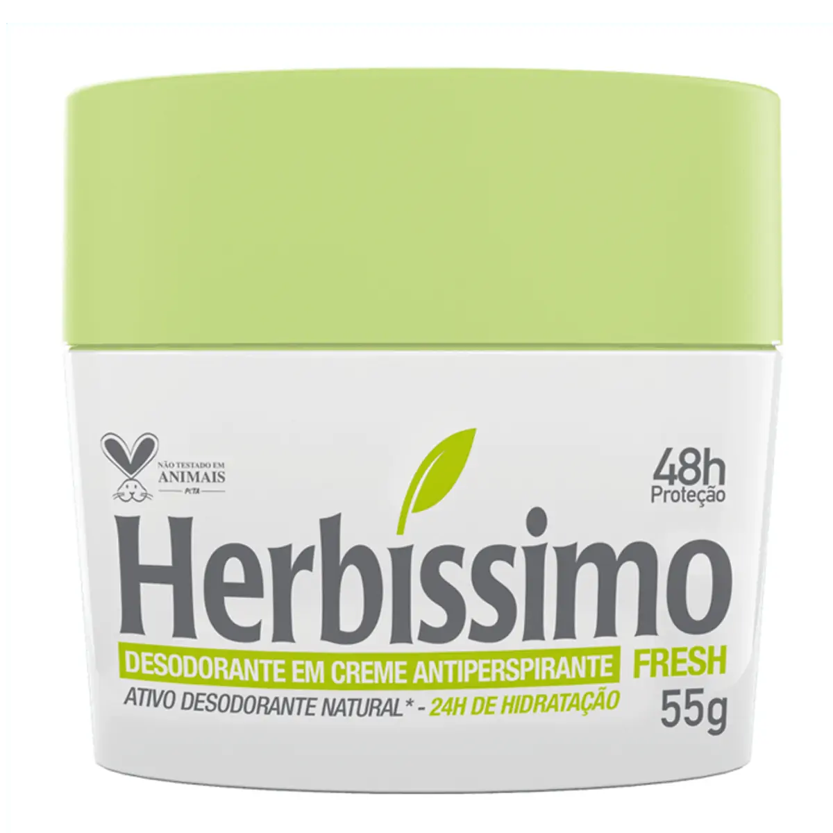 Desodorante Creme Herbíssimo Fresh - 55g