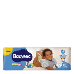 Fralda Babysec Ultrasec Galinha Pintadinha XXG 52 Unidades