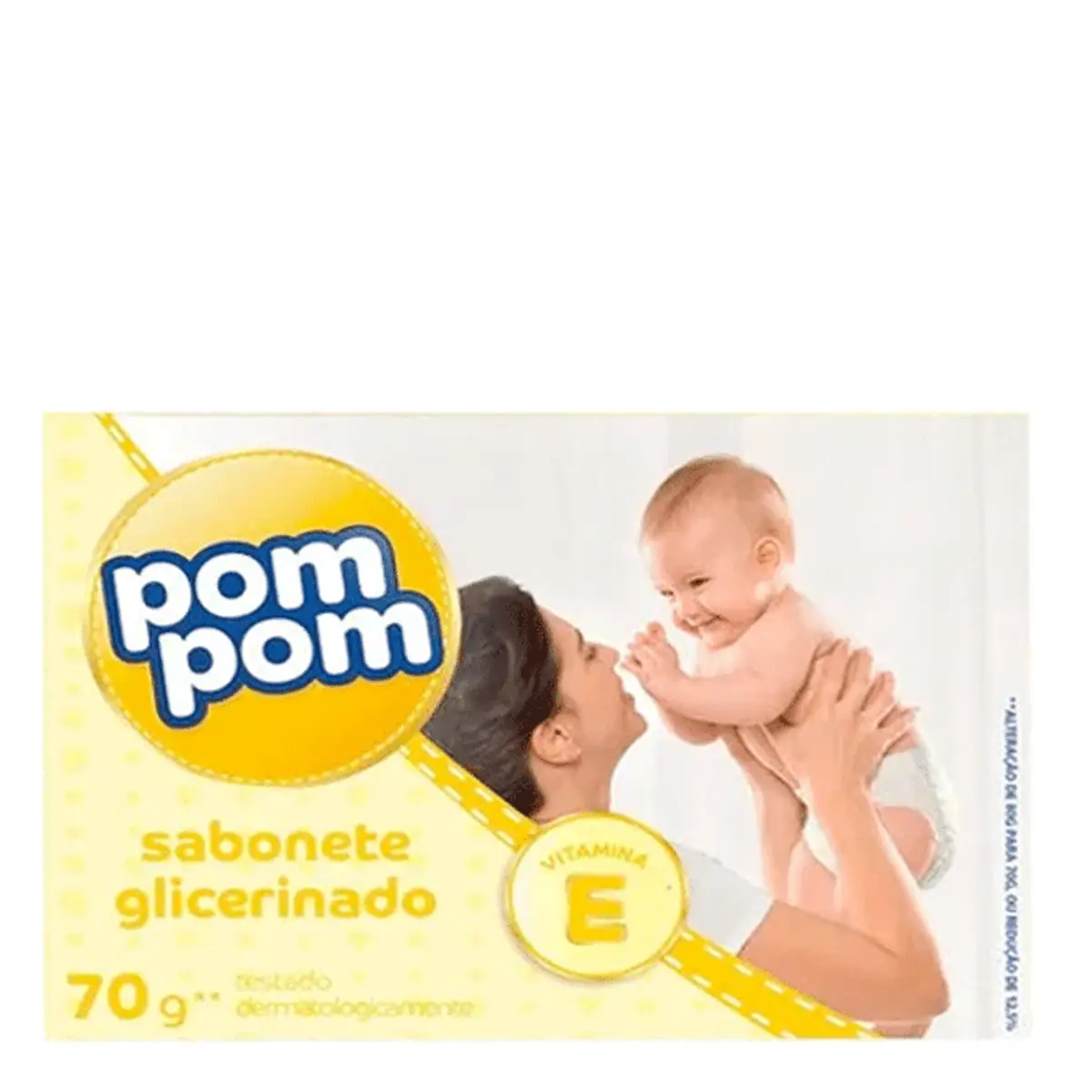 Sabonete Pom Pom Glicerina 80g