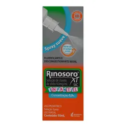 Cloreto De Sódio Rinosoro Infantil 50ml Solução Spray