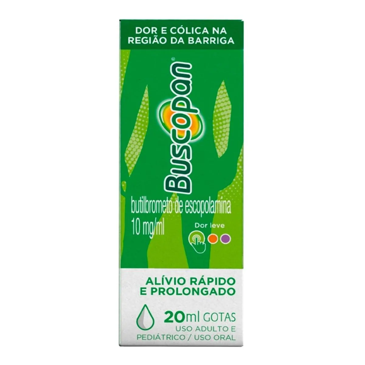 Analgésico e Antiespasmódico Buscopan 10mg/ml 20ml Gotas