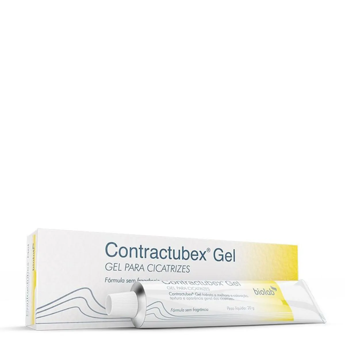 Cicatrizante Contractubex 100mg/g + 10mg/g + 50UI 20g Sem Cheiro