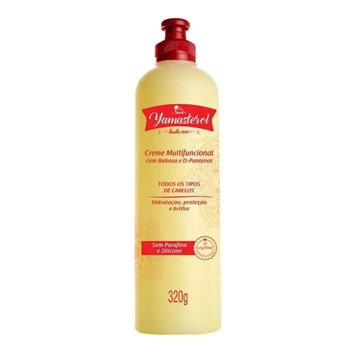 Creme Multifuncional Com Babosa E D Pantenol Yamasterol 320g