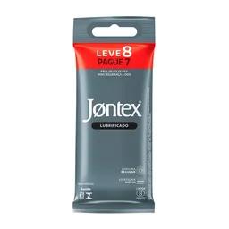 Preservativo Camisinha Jontex Lubrificado 8 Unidades