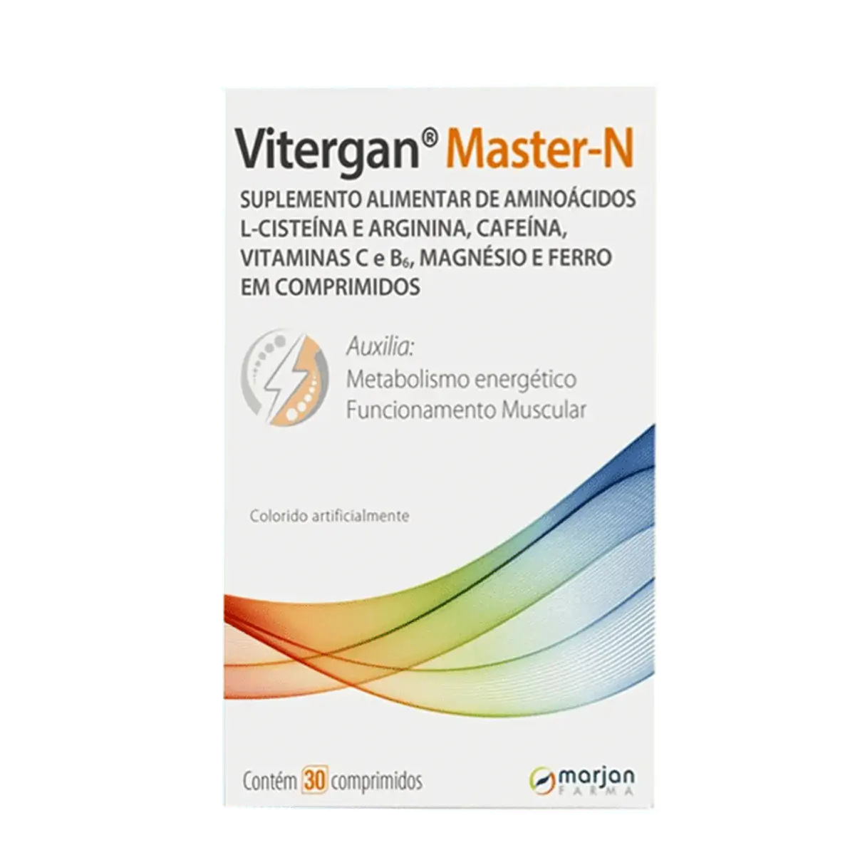 Suplemento Alimentar Vitergan Master-N 30 Comprimidos