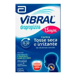 Antitussígeno Vibral 1,5mg/ml 120ml