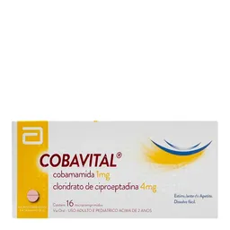 Cobavital Abbott - 16 Comprimidos