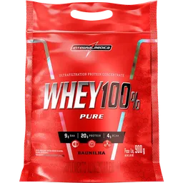Whey Protein Concentrado Pouch 900g - Baunilha