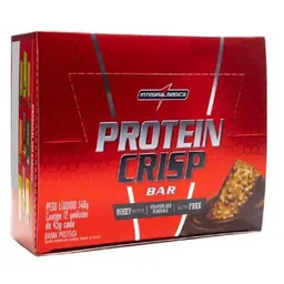 Barra sabor Churros com Doce de Leite caixa com 12 unidades de 45g - Integral Médica Crisp Bar