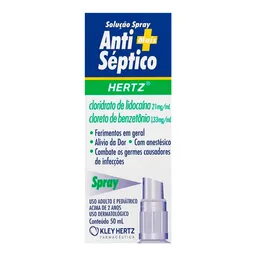 Antisséptico Hertz Spray 50ml