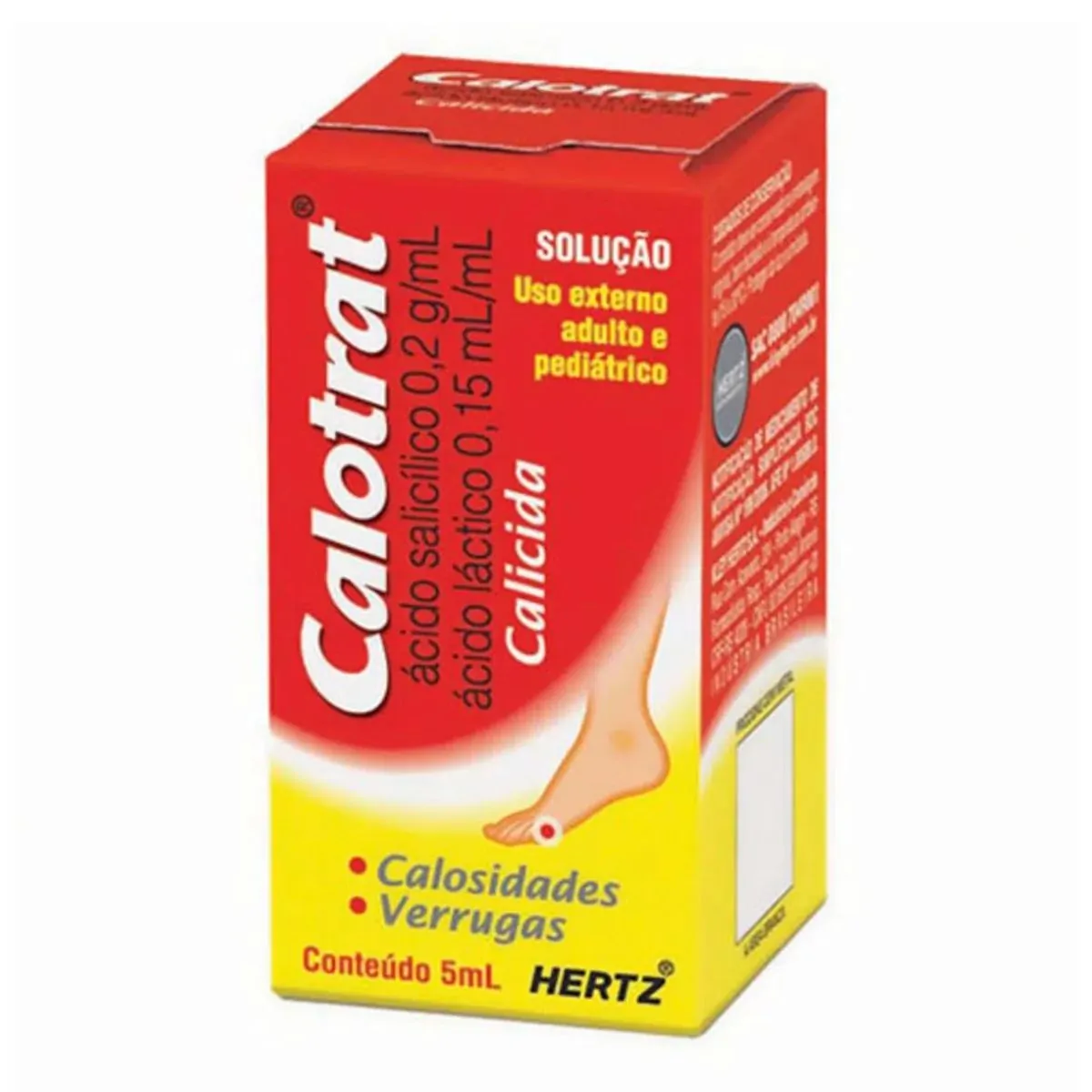 Antifúngico Calotrat 0,2g/ml + 0,15mL/ml 5ml