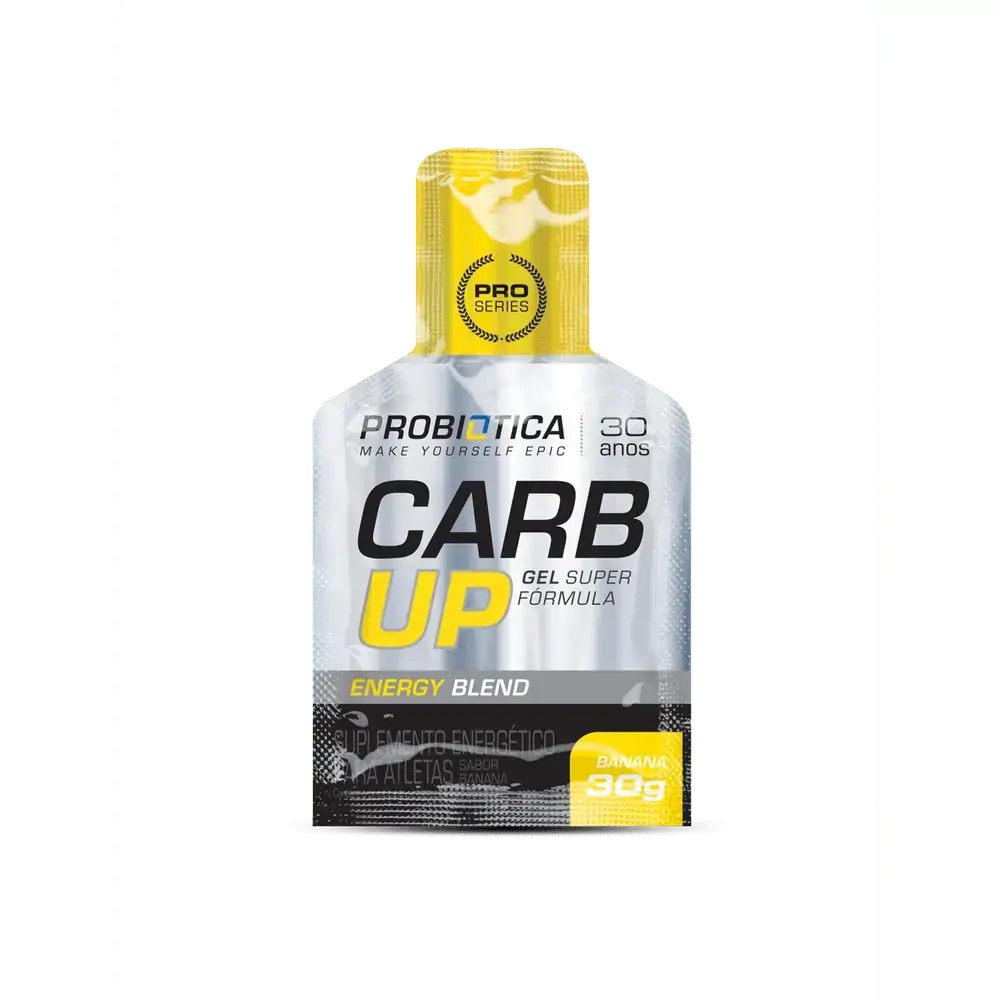 Carb Up Gel Super Fórmula Probiótica Banana 30g - Carb UP Gel Super Fórmula Probiótica BANANA 30g