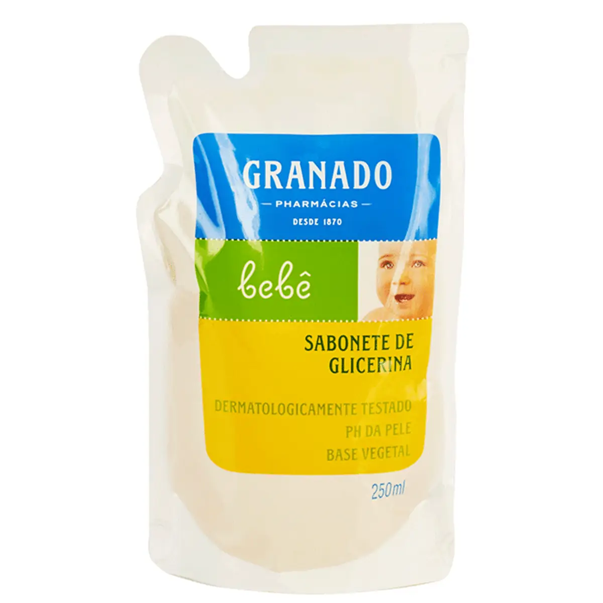 Sabonete Líquido Granado Bebê Tradicional Refil 250ml