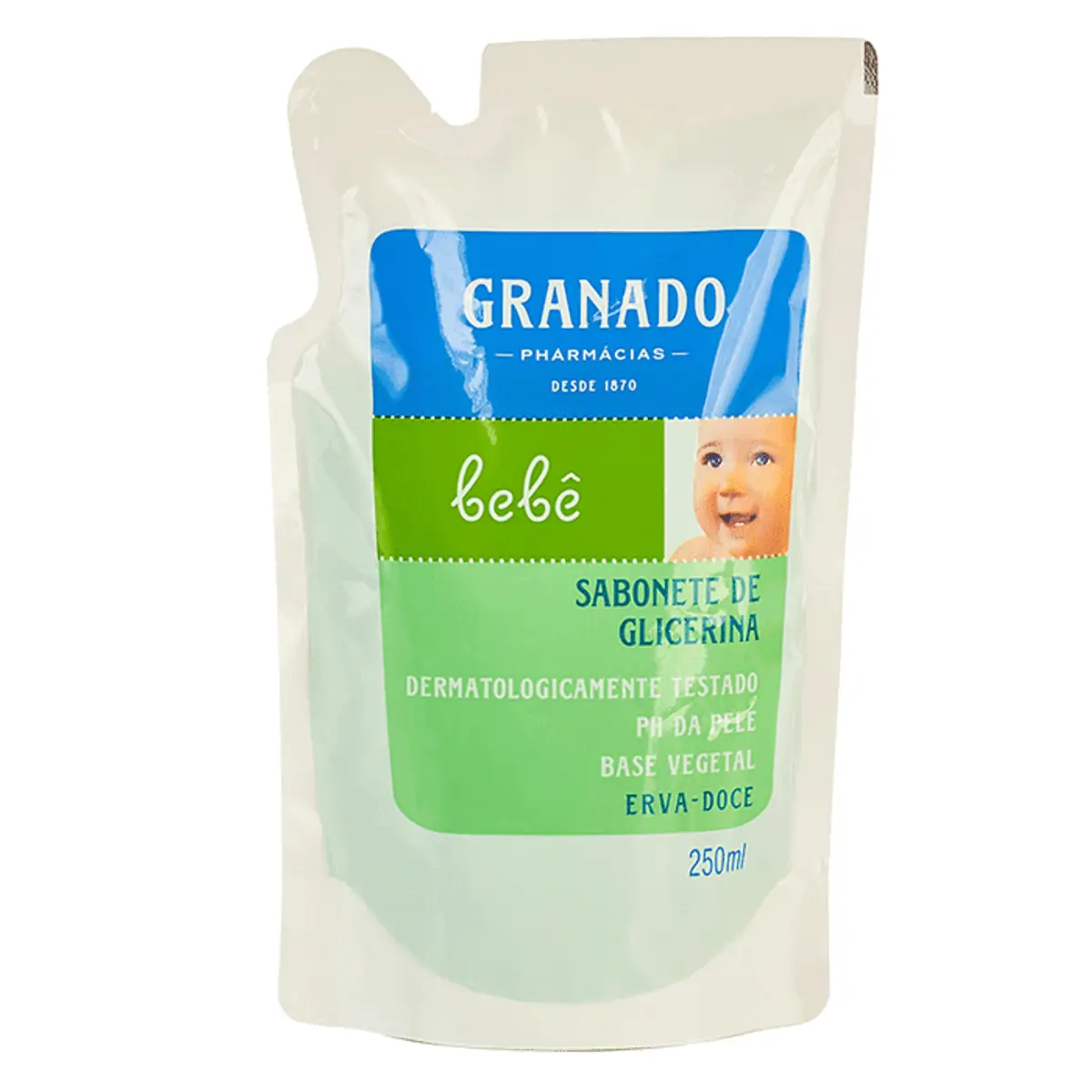 Sabonete Líquido Granado Bebê Erva-Doce Refil 250ml
