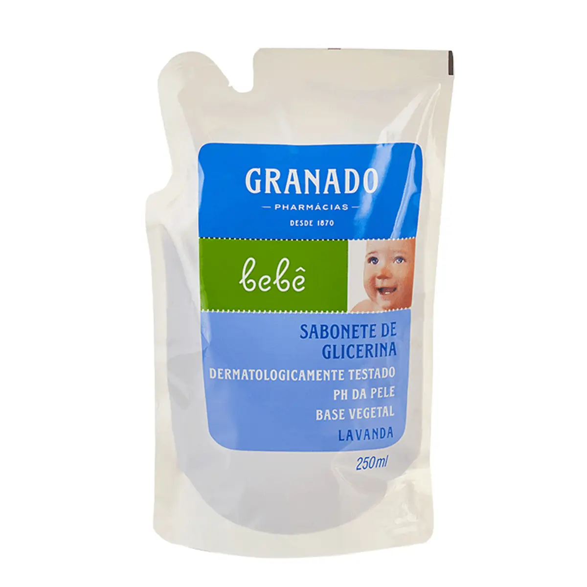 Sabonete Líquido Granado Bebê Lavanda Refil 250ml