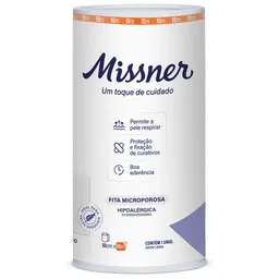 Fita Microporosa Missner - Branca - 10cm x 10m