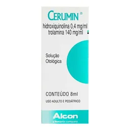 Antifúngico Cerumin 0,4mg/ml + 140mg/ml 8ml