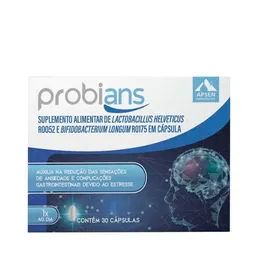Suplemento Alimentar Probians Lactobacillus Helveticus 30 Cápsulas