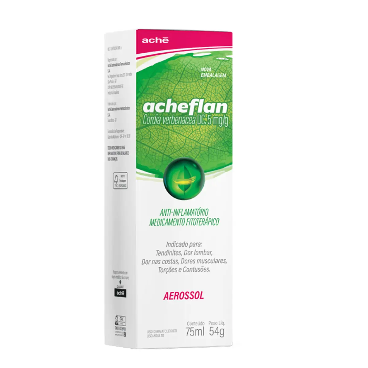 Anti-Inflamatório Achéflan 5mg/g 30g