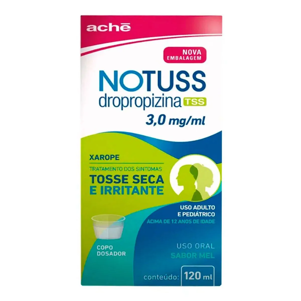 Antitussígeno Notuss TSS 3mg/ml 120ml