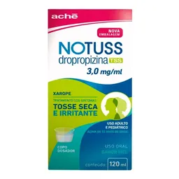 Antitussígeno Notuss TSS 3mg/ml 120ml