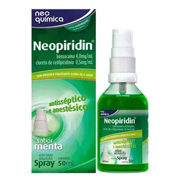 Antisséptico e Anestésico Neopiridin 4mg/ml + 0,5mg/ml 50ml