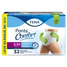Roupa Íntima Tena Pants Confort G/EG 32 Unidades