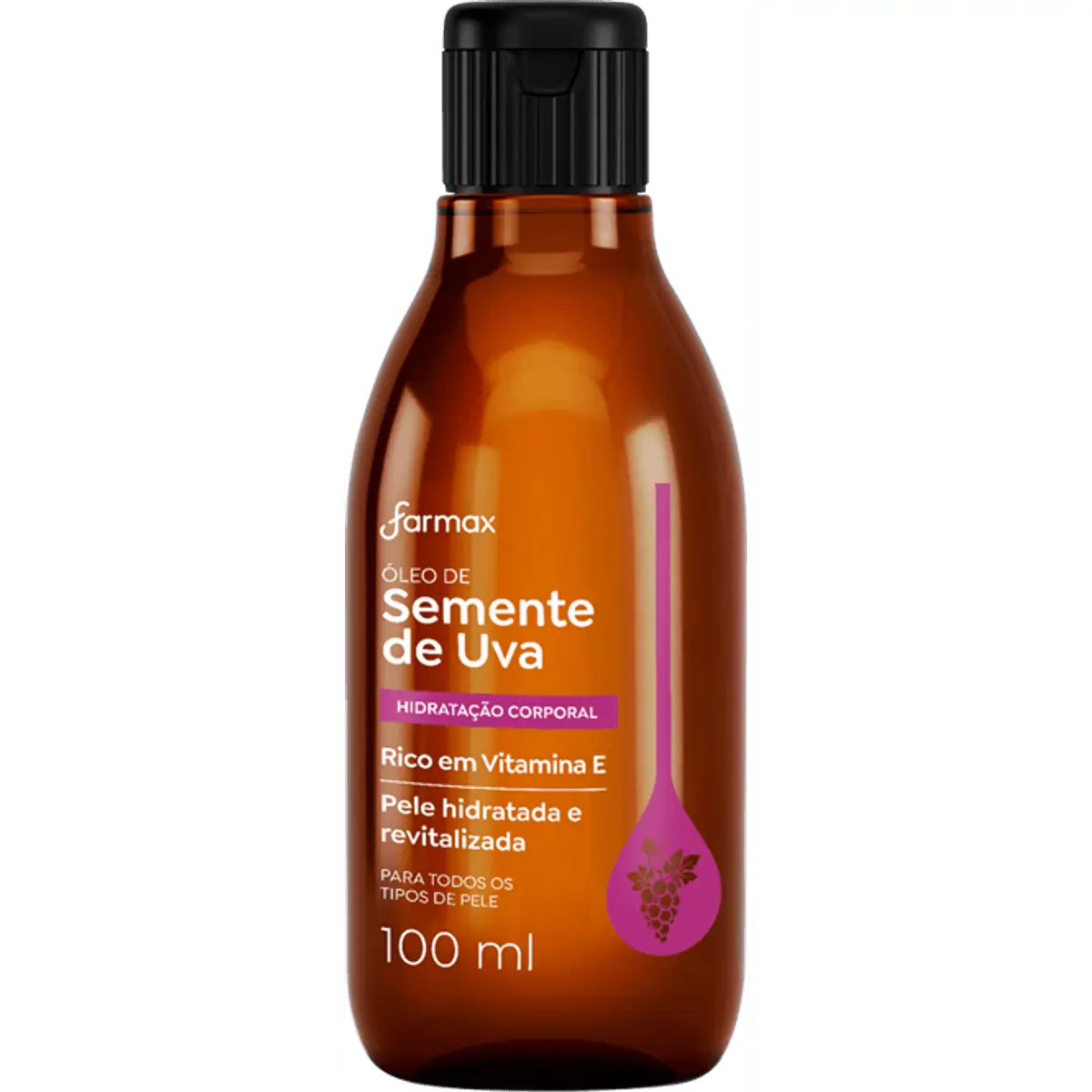 Óleo Corporal Hidratante Farmax Semente de Uva 100ml