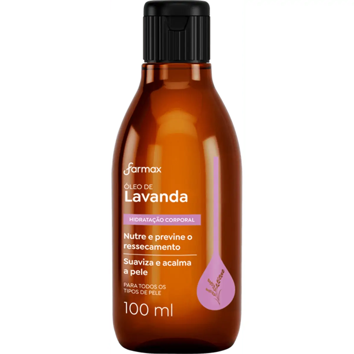 Óleo Corporal Hidratante Farmax Lavanda 100ml