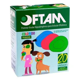 Oftam Infantil Colorido C/20