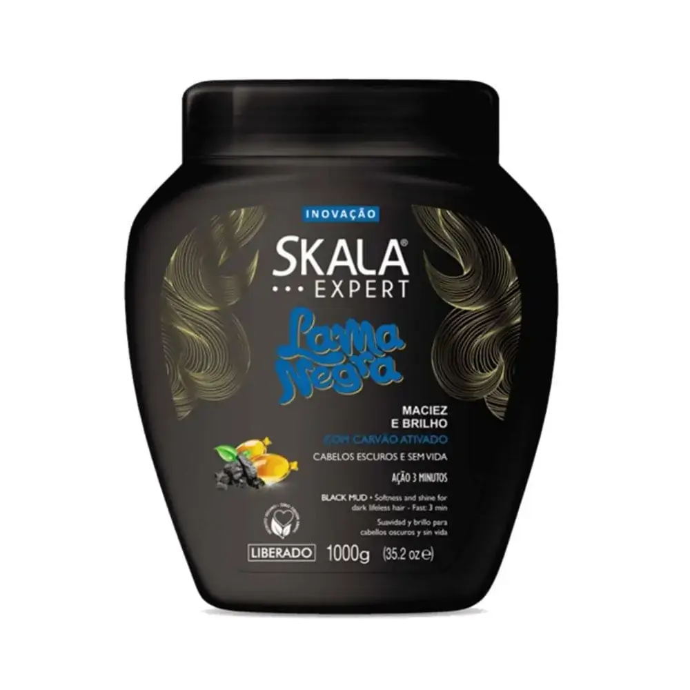 Creme De Tratamento Lama Negra Skala 1000g