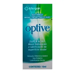 Colírio Hidratante e Lubrificante Optive 15ml