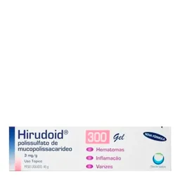 Analgésico e Anti-Inflamatório Hirudoid 3mg/g 40g Gel