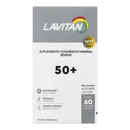 Suplemento Vitamínico Lavitan Sênior 60 Drágeas