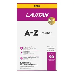 Az + Mulher Lavitan 90 Comprimidos Revestidos