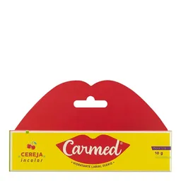 Hidratante Labial Cereja Carmed 10g - Protetor Labial Carmed Cereja 10g
