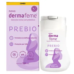 Sabonete Líquido Íntimo Dermafeme Prebio 100ml