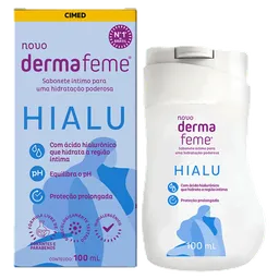 Sabonete Líquido Íntimo Dermafeme Hialu 100ml