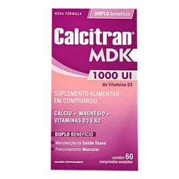 Calcitran MDK 60 Comprimidos
