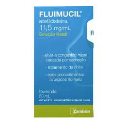 Descongestionante Fluimucil 11,5mg/ml 20ml